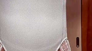 teen in various cosplay outfits