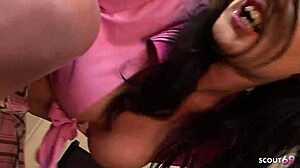 Teen in Classroom Seduced by Old Teacher for Rough Fuck