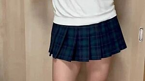 teen in various cosplay outfits