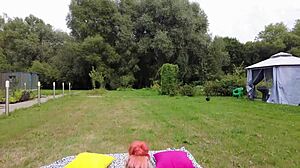 I’m Thrilled by This Mesh Pink Monokini Showing Off Everything in the Garden