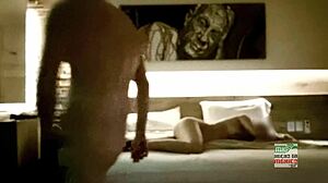 Spy cam catches cuckold wife unaware while husband watches audio