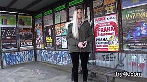 Natural teen 18+ gives BLOWJOB in POV, gets TWAT REAMED