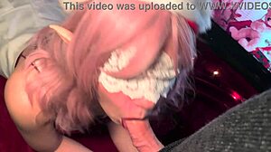 amateur hot xmas sex with couple in lingerie