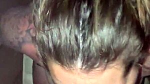 She takes my whole cock deep in her mouth