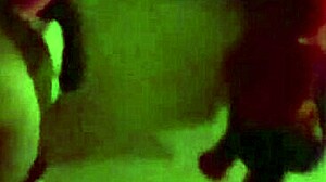 celebrating christmas party without lights in ecuador with pretty girls