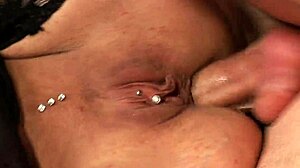 Emma gets anally fucked with gaping creampie in POV