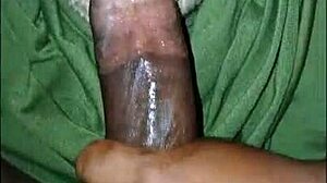 Masked Girl Gives Super Sloppy Deep Throat