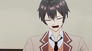 alya hypnotizes innocent man into assfucking, anal, and shaved pussy tricks in anime hentai style.