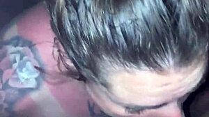 She takes my whole cock deep in her mouth