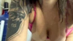 i enjoy a private moment with my stepdaughter during her online video call