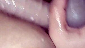 Neighbor Forces Dick Into Bride's Mouth In Shower