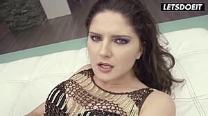 Petite Teen Francesca DiCaprio Anal Drilled by Massive Cock - Her Limit