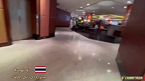 johntronx bangs skinny thai slut on last bangkok day