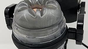 watch how the rubjoy robot transforms solo play with fleshlight tech.