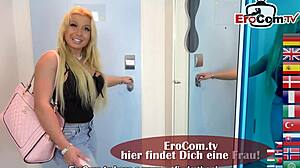 German step-sister sneaks a wild fuck with step-brother.