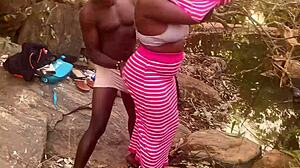 Perfect Boobs Ebony Girl Fucked Doggystyle In Stream