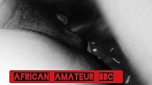 Ebony couple's rough BBC fuck leads to intense squirting