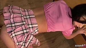 Teen in Classroom Seduced by Old Teacher for Rough Fuck