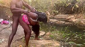 Perfect Boobs Ebony Girl Fucked Doggystyle In Stream