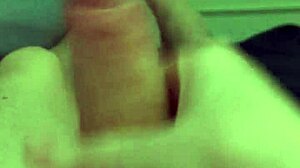 i'm naked, stroking my big cock in pov homemade