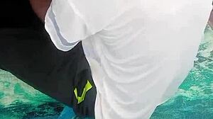 I fucked the pretty girl lost in the bush with huge tits!