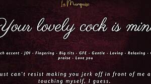 YOUR LOVELY COCK IS MINE - JOI ASMR GFE FRENCH ACCENT.