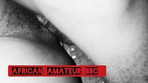 Ebony couple's rough BBC fuck leads to intense squirting