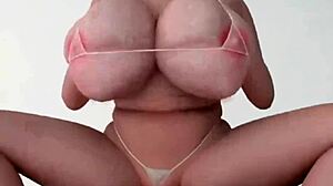 3d asian pov with huge tits in cowgirl action
