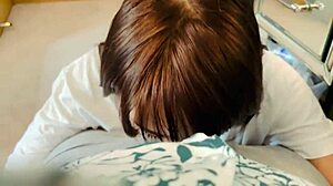 Can you handle this deepthroat with sloppy cum eating action?