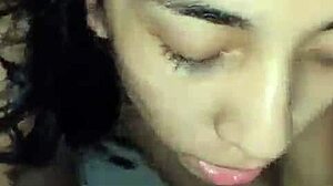 Watch me cum on her face in this homemade threesome with petite amateurs.