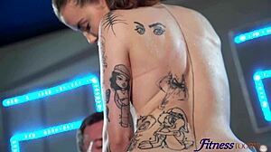 hey eden ivy, how’d ya bend that tight body for huge cock in ass at fitness rooms??