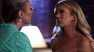 Stepmom Dee Williams and Stepdaughter Tiffany Watson Share Intense Kissing and Fingering