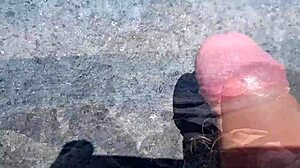 Juicy pink cunt exposed, smashed, and filled with cum