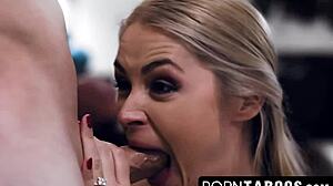 Milf Sarah Vandellas Rides Step Son's Big Cock In Reverse Cowgirl!