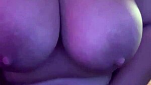 dildo action with my big natural tits bouncing hard
