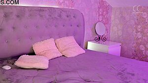 hey, watch this blonde with natural tits cum hard using a dildo in her pussy