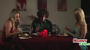 family orgy, uh, breedin’ next gen with mommy in wild taboo mess