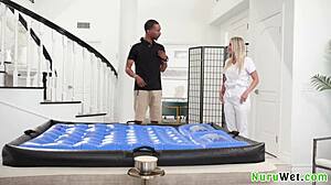 wanna feel my big round boobs during a wet nuru massage?