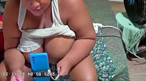 Fat brazilian mommy cheats on husband with father in law