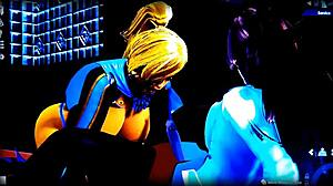 Buen día with cute animated hentai puppets in wild 3D cartoon action