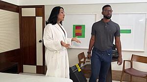 Technician Fucks Me With 23Cm Cock