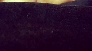 Girlfriend bent over for handjob and monster cock fuck at work