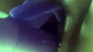 german babe toys wet pussy with dildo post-creampie chat