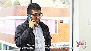 Two Guys Dominate Peruvian Redhead For Debt Payment