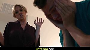 The stepmother caught her sons in the act of deception