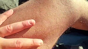 Public Amateur Jerking, Cock Full of Piss, Exhibition