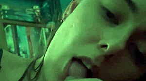 Latina sucking husband until cum in mouth on long car trip