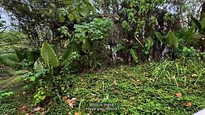 Wet slut girl with tattoo takes monster cock doggystyle in abandoned place for big finish