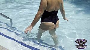 Stacxxxs Presents A Day At The Pool ~ Hawaiian Angel In Doggystyle Bent Over Mature Gay Bareback Riding Creampie Interracial Big Black Cock.