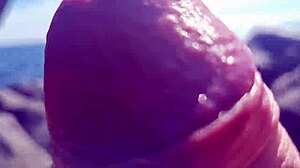 Public Amateur Jerking, Cock Full of Piss, Exhibition